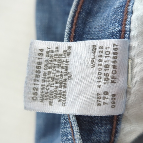 Levi's 515 Boot Cut Jeans 4M Blue Pockets - Picture 5 of 16